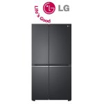 LG 647L GC-B257SQYL Side-by-Side Fridge - Matte Black Steel