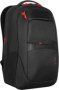 Targus Strike 2 17.3 Gaming Laptop Backpack - Black / Red Integrated Reflective Rain Cover Covers Whole Of Backpack