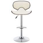 Smte Gof Furniture Bar Stool White With Keychain