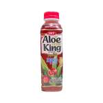 Aloe Vera King Zero Sugar Pomegranate Drink 500ML - Low-calorie Tangy Fruit Juice Beverage Healthy Sugar-free Hydration South Af