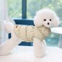 1PC Winter Warm Pet Vest For Small Dogs And Cats Thick Coat Puppy Soft Apparel For Cold Weather