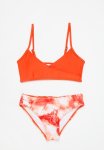 PoP Candy Bikini Set - Orange & White