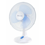 Pineware 30CM White Plastic Desktop Fan - 3 Speed