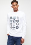 Ben Sherman Scooter Club Crew Sweater 76134 - White
