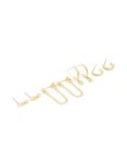 Goldair Gold Plated Brass Double Diamante Hoop & Stud Earrings 4-PACK