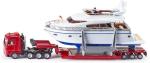 Man Heavy Haulage Transporter With Yacht 1:87