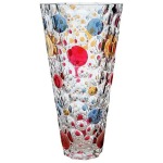 Bohemia Crystal Bohemia Vase Lisboa Mix Colour Flared 305MM