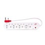 Barkan 8 Way Multiplug With Surge Protection ES8WAYMPS