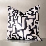 Cubist Black Duck Feather Scatter