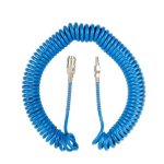 Gav Hose Spiral Pp Blue 5X8MMX12M With Quick Couplers BX15PU12-5