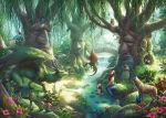 Children Escape Forest 300 Piece Puzzle