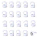 Jingzhan MINI Magnetic Hooks Small But Strong Magnets For Hanging Lights Jewelry Ornaments Keys Tiny Magnetic Hooks For Refriger