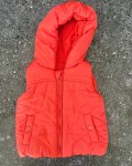 Woolworths Red Sleeveless Puffer Jacket 3 6M