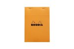Giant Rhodia Head Staplebound Pad Orange A5 Square Grid