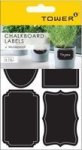 Home Organ. - Waterproof Removeable Chalkboard Labels 16 Labels
