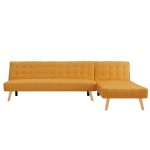 3 Seater L-shaped Sofa Bed Multiple Colours