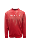 Mens Maple Sweatshirt In Red - Red XL