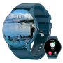 Men's Outdoor Smartwatch Android & Ios Compatible 1.28 HD 100+ Sports Blue