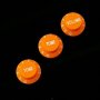 Strat Style Guitar Control Knobs Set 2 Tones 1 Volume Orange