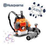 Husqvarna Toy 345BT Backpack Bubble Blower