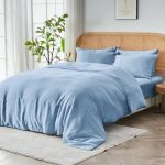 Sijo Airyweight Tencel Duvet Cover 100% Lyocell Derived From Eucalyptus Buttery Soft Best Cooling Sheets By Architectural Digest