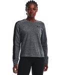 Women's Ua Rival Terry Colorblock Crew - Pitch Gray Full Heather XL