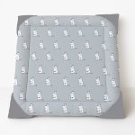 Moemin Grey Themed Nursery Floor Mat