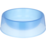 Extra Large Blue Plastic Pet Food Bowl