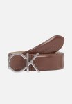 Calvin Klein Re-lock Ck Logo Belt 30MM - Cioccolate Lab