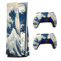 Skin Decal Sticker For PS5 Console Controls & Joystick Caps - Wave