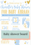 Baby Shower Board - A0