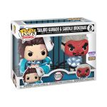 Funko Pop Animation: Demon Slayer – Tanjiro Kamado & Sakonji Urokodaki 2 Pack Special Edition