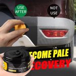 1PC Car Plastic & Rubber Restorer - Lanolin Nourishing Cream For Color & Shine Revival - Wood-plastic Composite Material - Durab