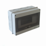 SJ097E Fs Enclosure – IP65 Surface Mount 8 Way Din Rail Db Box