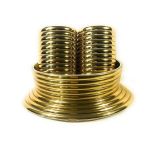 Gold Necklace And 2 Cuffs For Women