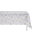 Lightweight Christmas Tablecloth - 130 X 180 Cm White