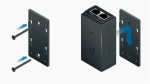 Ubiquiti Power Over Ethernet Wall Mount Accessory For UB-POE24 UB-POE24-G