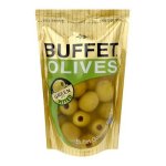 Buffet Green Pitted Olives 200G