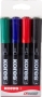 K-marker Permanent Markers Round Tip - Assorted Pack Of 4