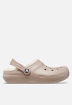 Crocs Classic Lined Clog - Mushroom & Bone
