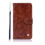 Vintage Faux Leather Flip Case For Xiaomi Redmi 12