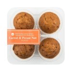 Carrot & Pecan Nut Muffins 4 Pk