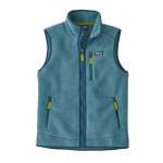Mens Retro Pile Vest - - Wetland Blue XL