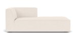 Dane Chaise Arm Right Maya Cream - Maya Cream