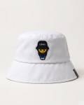 Tipo Bucket Hat In White - White M
