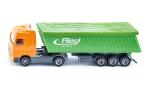 Mercedes-benz Truck With Fliegl Trailer And Roof 1:87