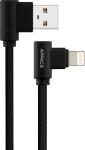 Right Angle Litghtning Cable Black