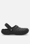 Crocs Classic Lined Overpuff Clog- Black