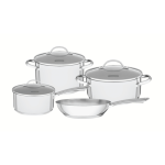 7 Piece S steel Cookware Set By Tramontina