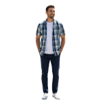 Jeep shirt Green Check JMS25087